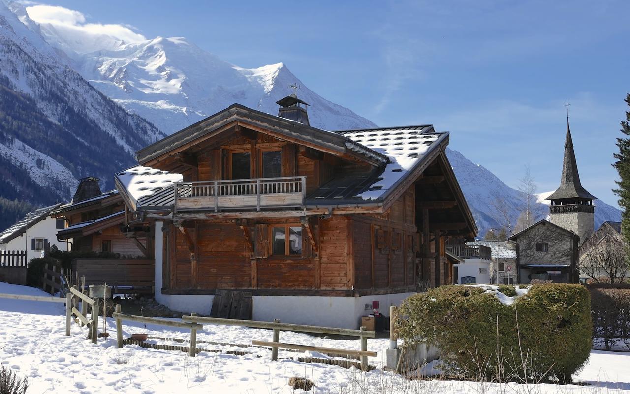Les 3 Cimes Blanches Villa Шамони Екстериор снимка